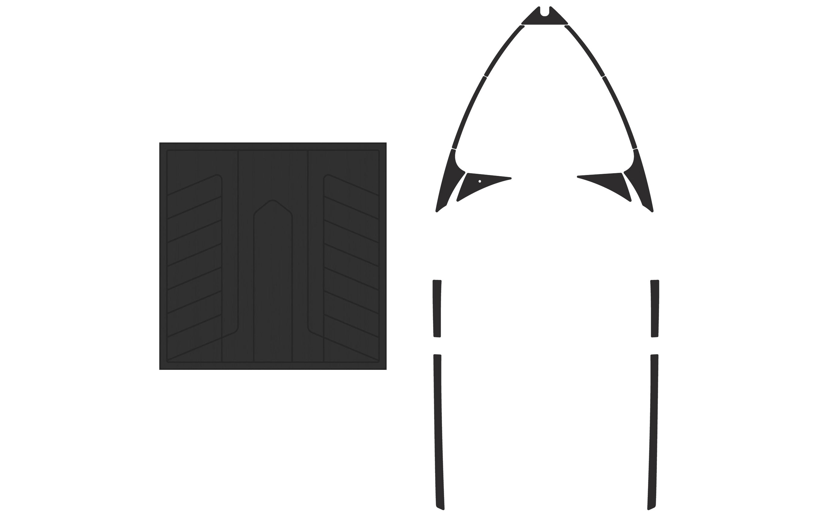 Diagram of Malibu 21VLX Soft Grip Kits for models '10-'14, including grip panels and handle components.
