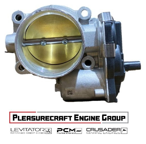 Throttle body assembly RA035045 for 5.7L engines, designed for optimal performance in Malibu and Axis boats.