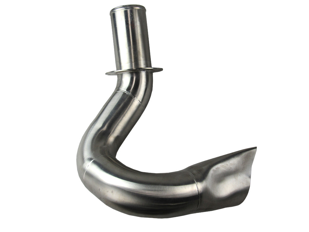 Floating wedge pipe for surfboards, 15-22 inches, made of stainless steel, designed for Axis Surf Pipe system.