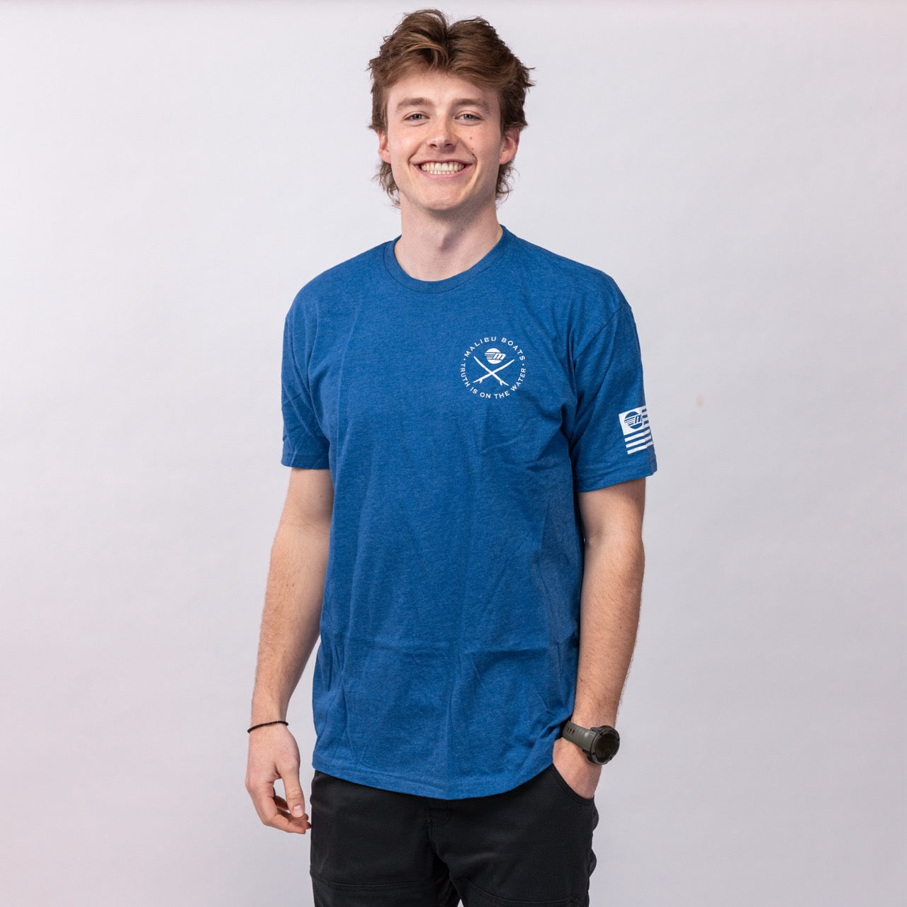 Malibu Endless Wake Tee | Tall | CVC Jersey | 60% Cotton, 40