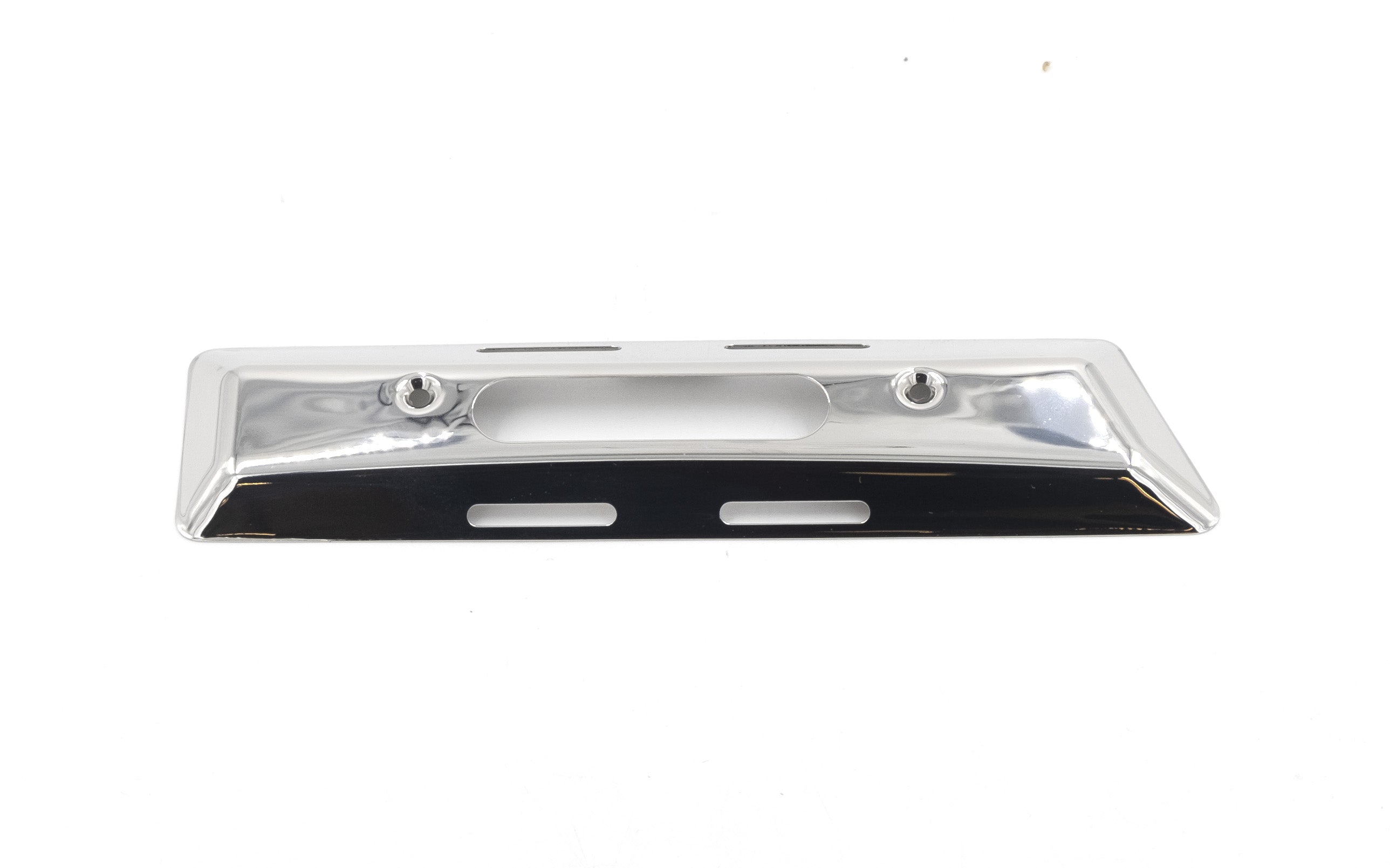 Stbd docking light for 2015-2018 23LSV boat, chrome finish, with mounting screws, on a white background.