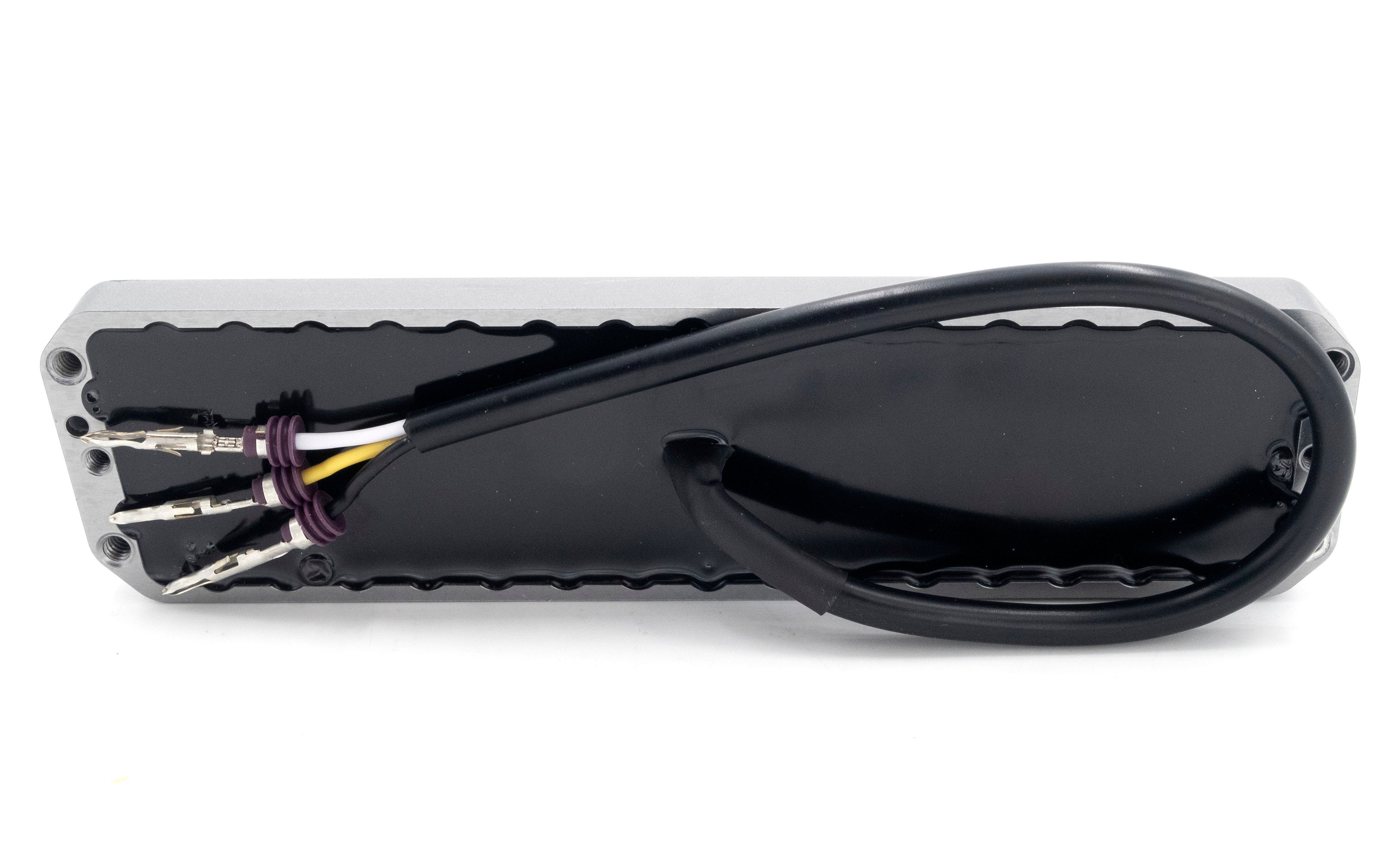 M240/M220 upper docking light port assembly with wiring and connectors, designed for marine vessel lighting.