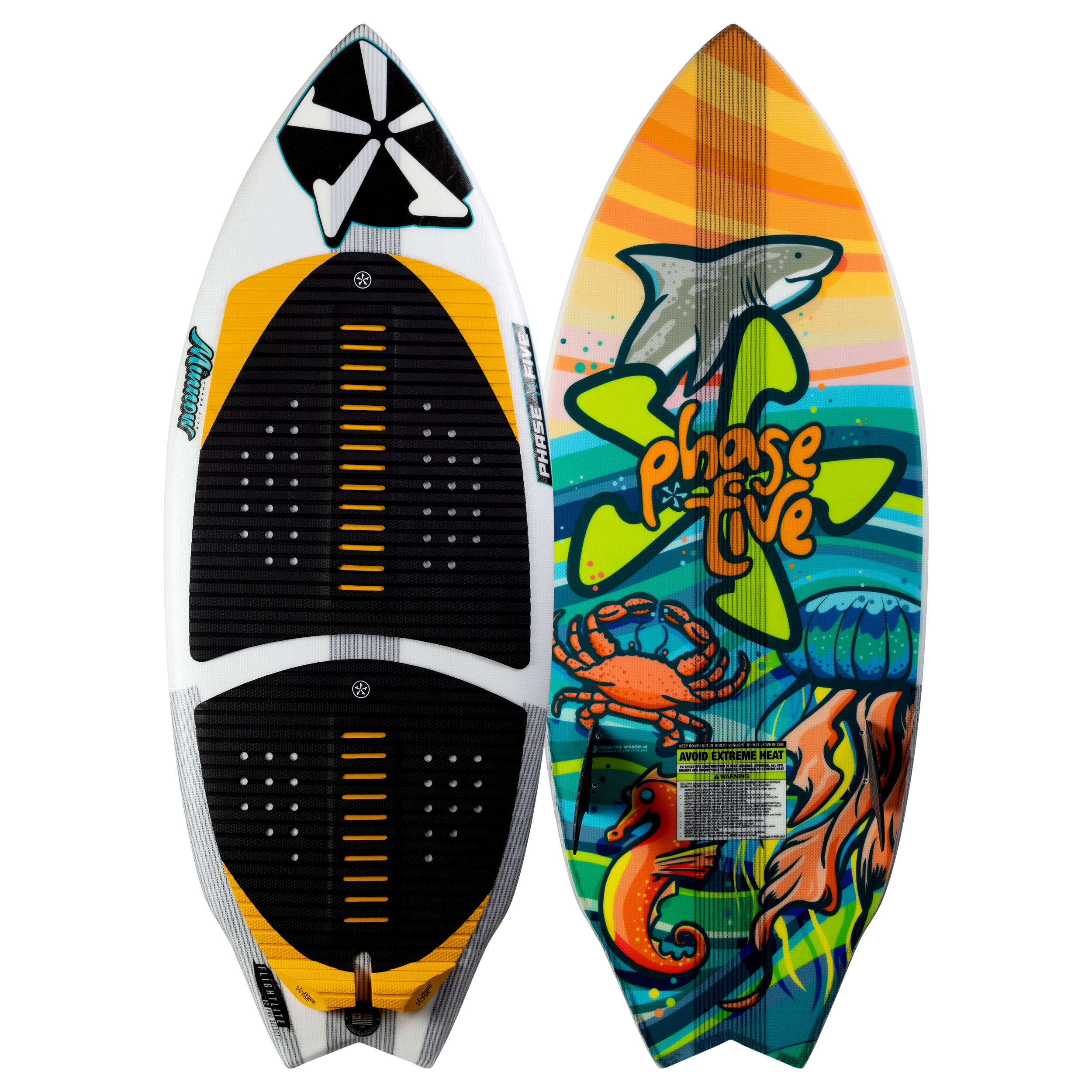 2025 Phase 5 Minnow Surf Board | Kids Surfboard | Aggressive