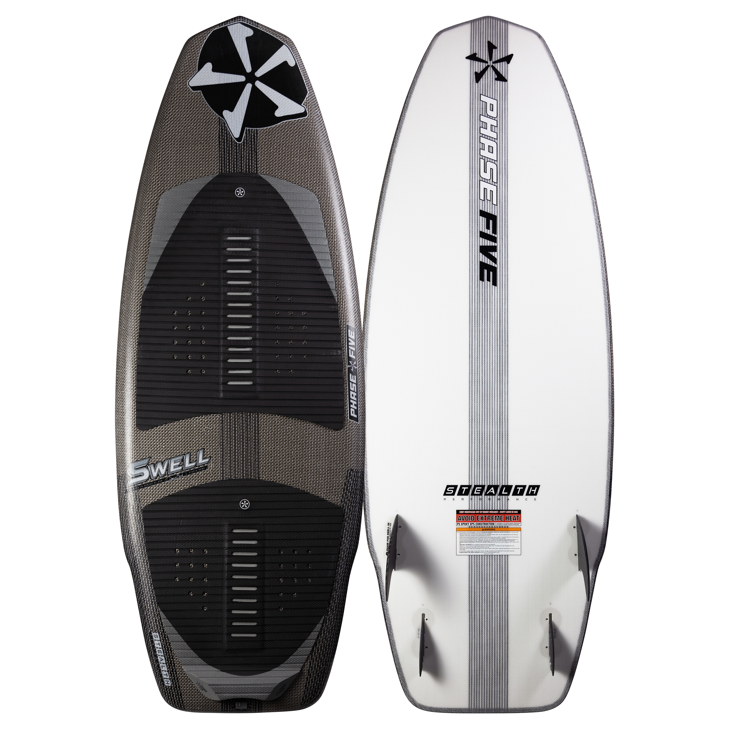 サーフィン・ボディボード Wake Surf Board VERIAL-TRIFECTA Phase 5 Trident Wakesurf Board – Best Selling Big Guy Hybrid