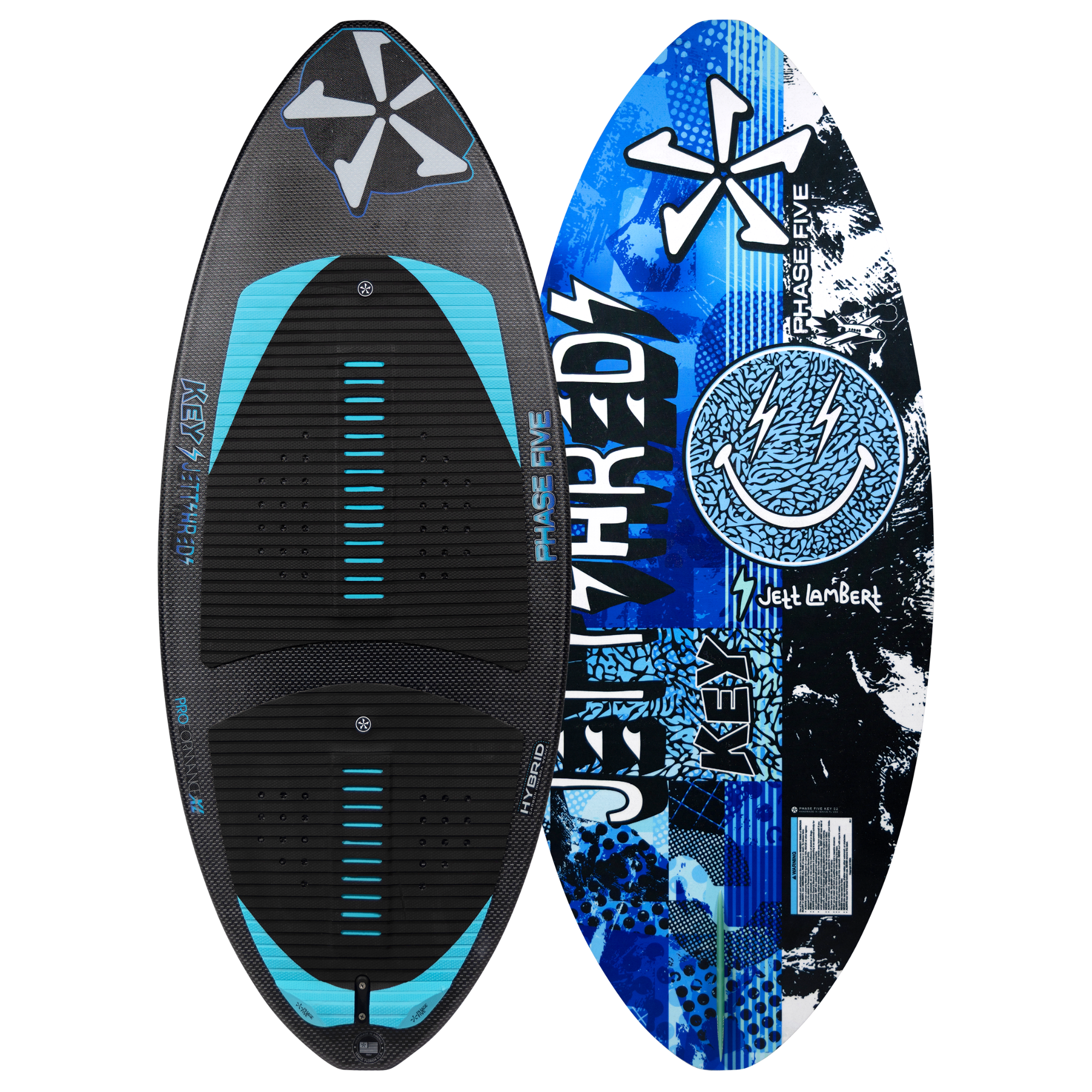 2026 Phase Five Key Jett Shreds Wakesurfer | Hybrid Carbon