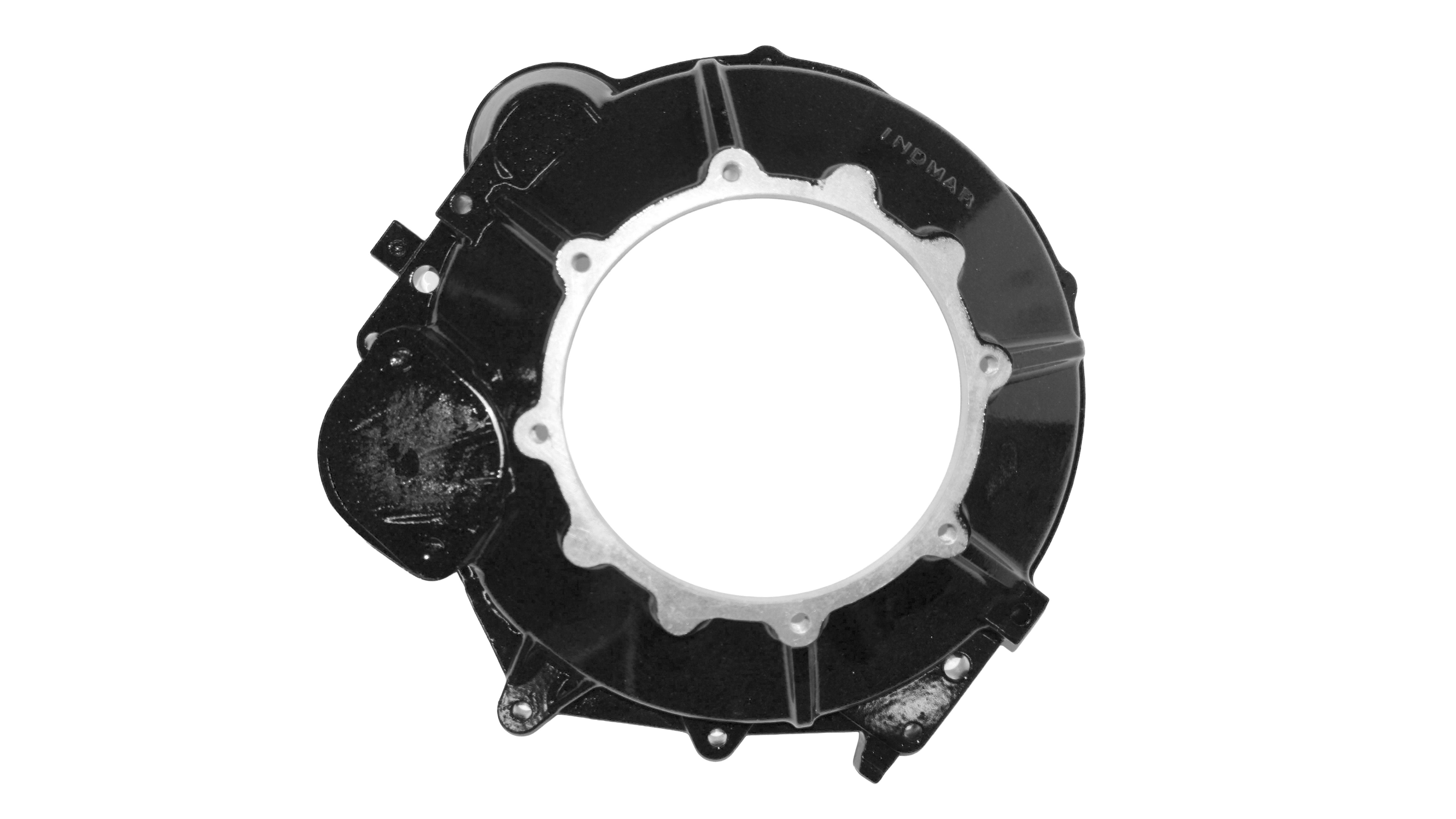 Bell housing for Malibu and Axis boats, designed for optimal engine performance and durability on the water.