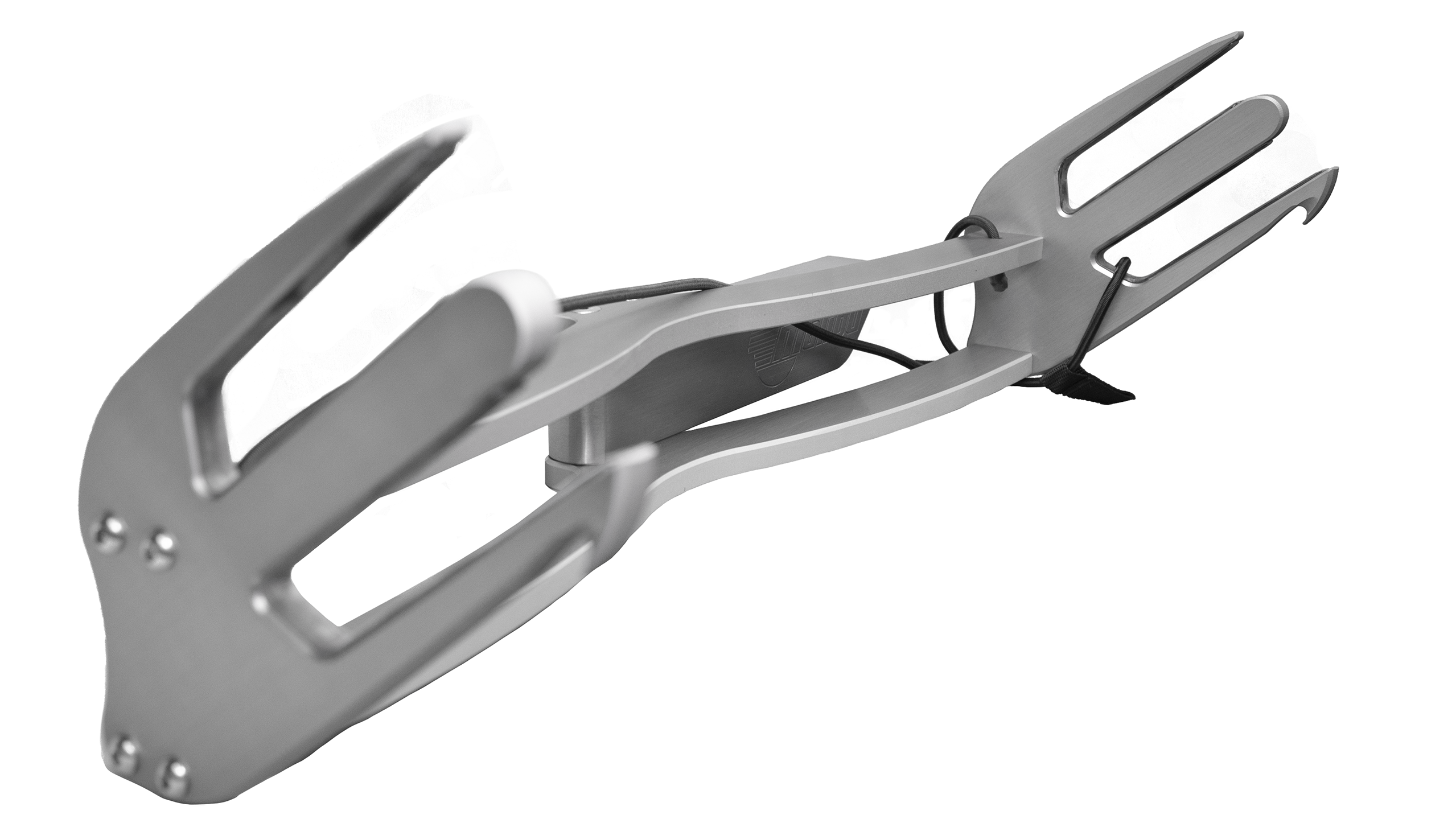 Malibu Waterski Rack for G3/G4 Tower, designed for secure storage and easy access to waterskis on your boat.