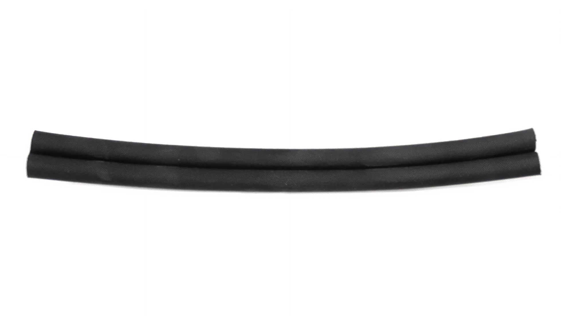 Black foam double-sided tape, 3/4 inch wide and 3/16 inch thick, for windshield seal and mounting applications.