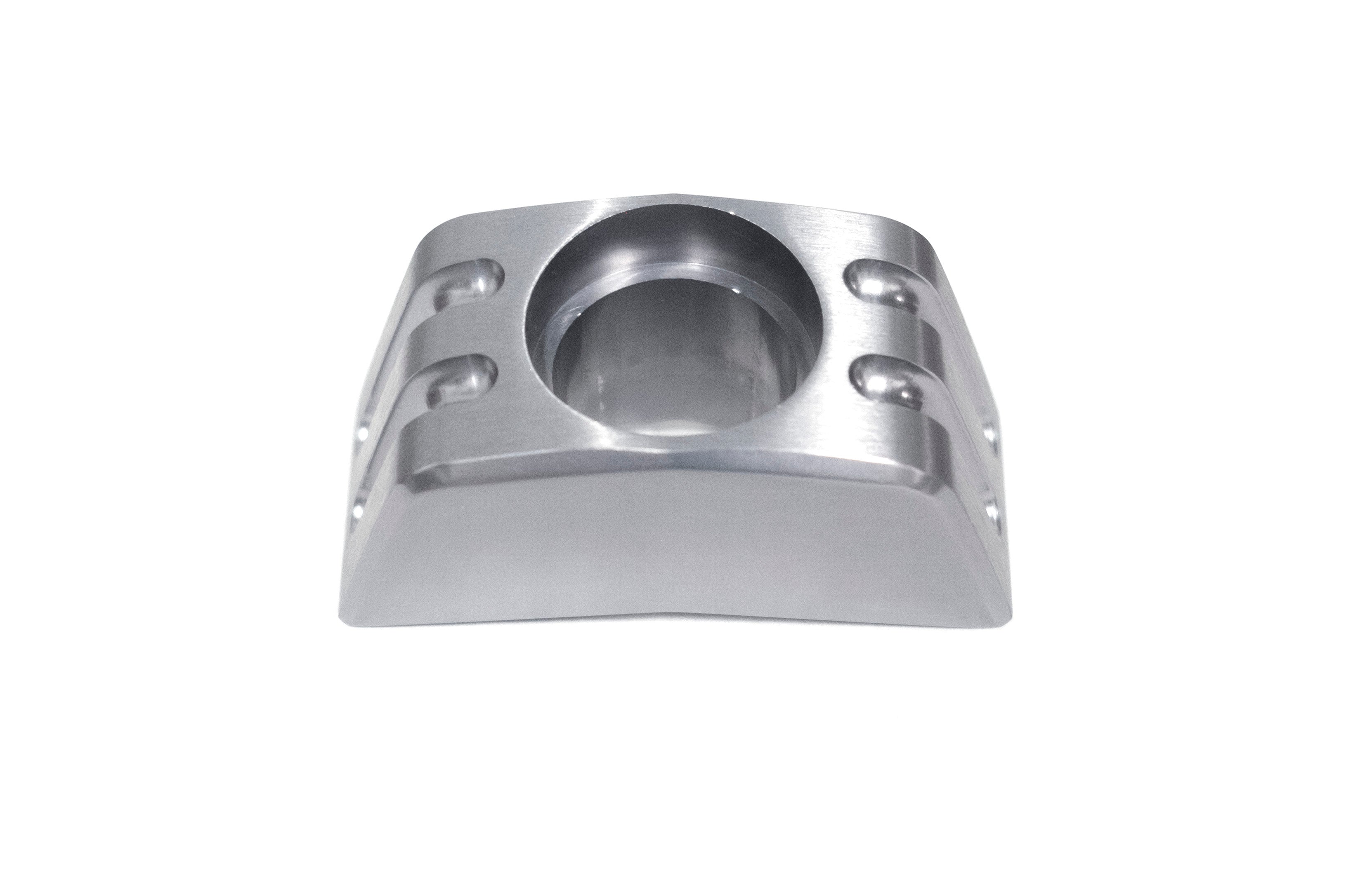 Aluminum mounting bracket for MXZ series 17 backup camera, designed for secure installation and stability.