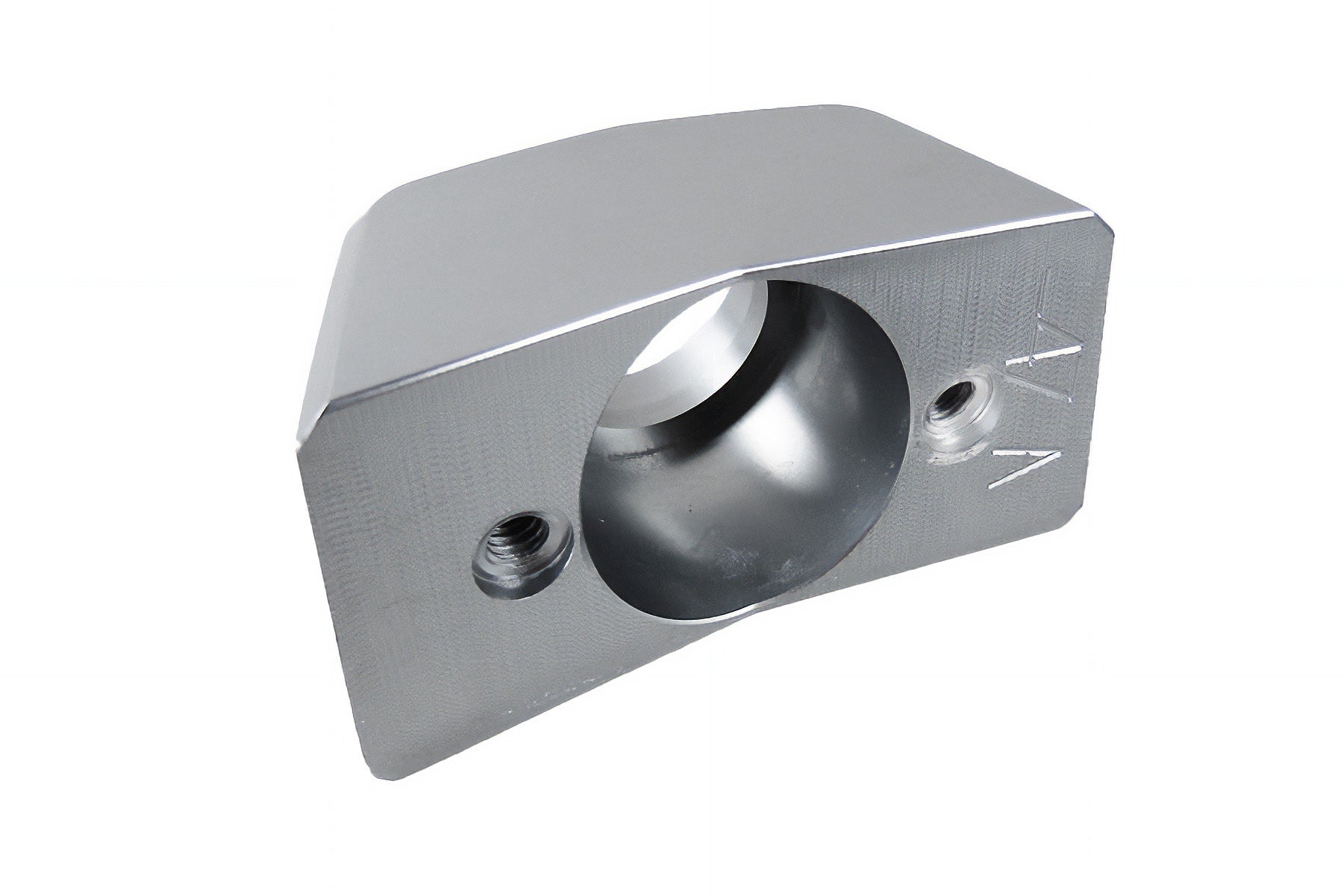 Back up camera mounting bracket for MXZ series 17-, made of metal with threaded holes for installation.