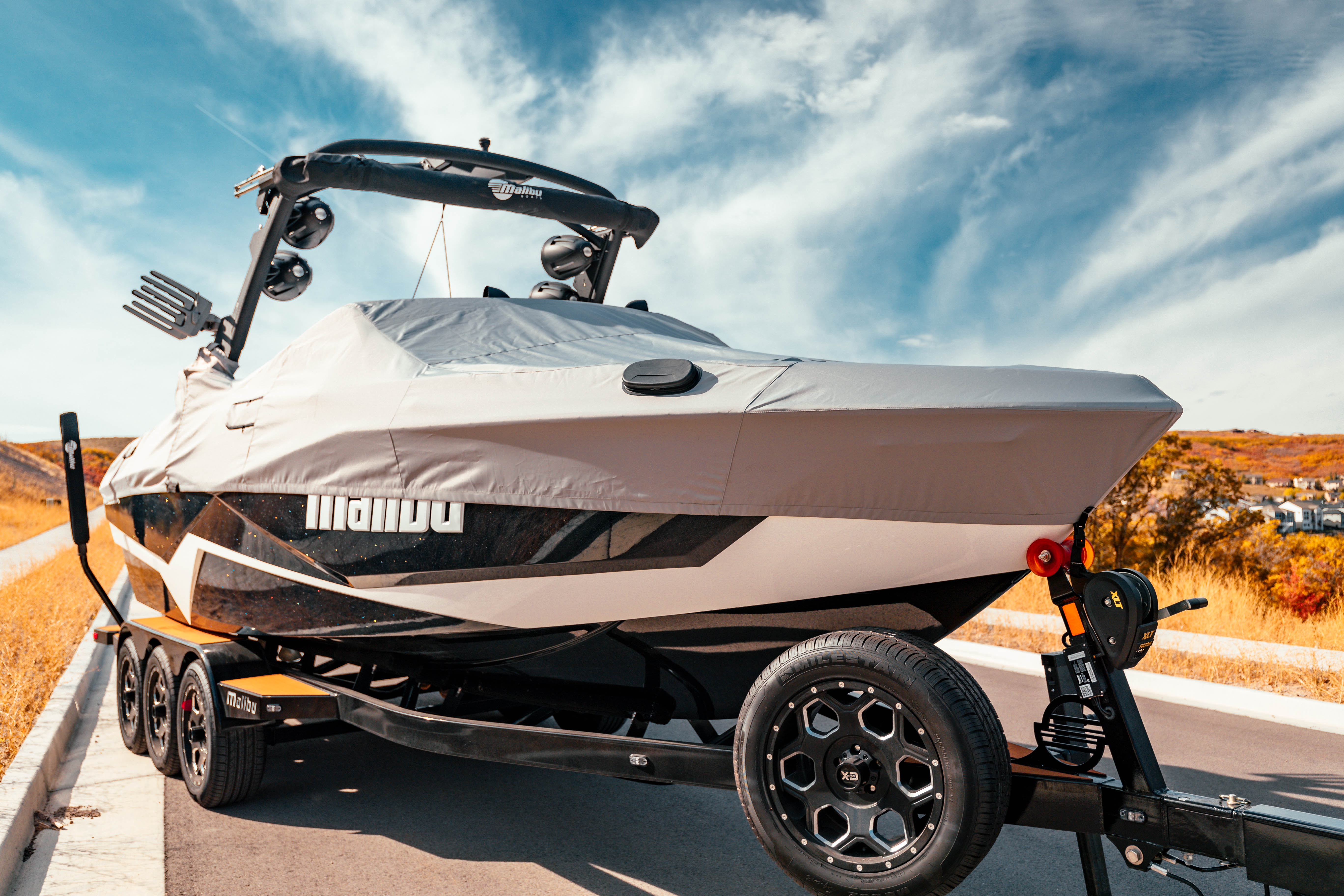 Taylor made M3 rescue UT4 21°  + カバー 23 LSV Cover - G4 Tower | Gray | Marine-Grade Polyester | Malibu Parts