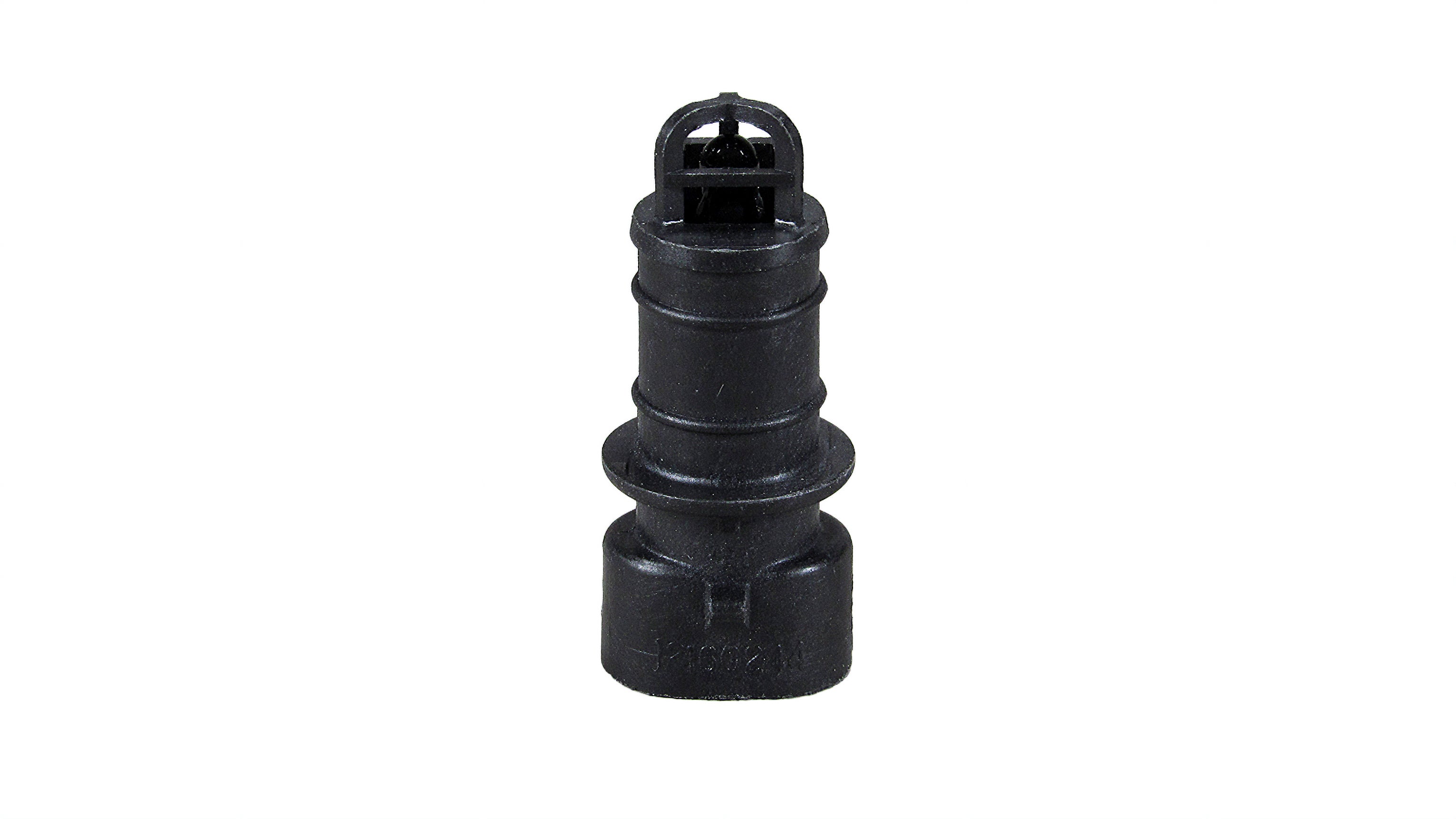 Malibu M-Series M5/M6 air temperature sensor, black cylindrical sensor with a small top connector, used for vehicle climate systems.