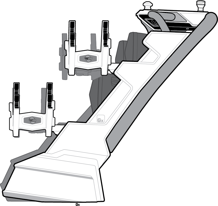 GX Complete Assembly for Malibu and Axis boats, designed for optimal performance and durability on the water.