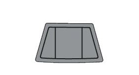 Gray Malibu 21VLX Soft Grip Kit for models '10-'14, designed for boat interior comfort and grip enhancement.