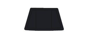 Black Malibu 21VLX Soft Grip Kit for models '10-'14, designed for boat handle replacement and enhanced grip.