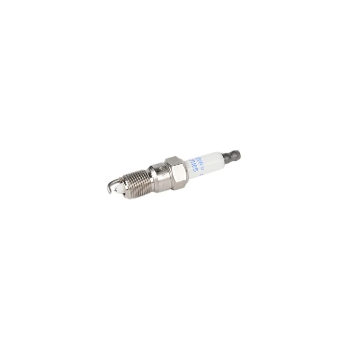 Spark plug for Indmar LS7/LSA engines, featuring a metal threaded body and a white ceramic insulator.