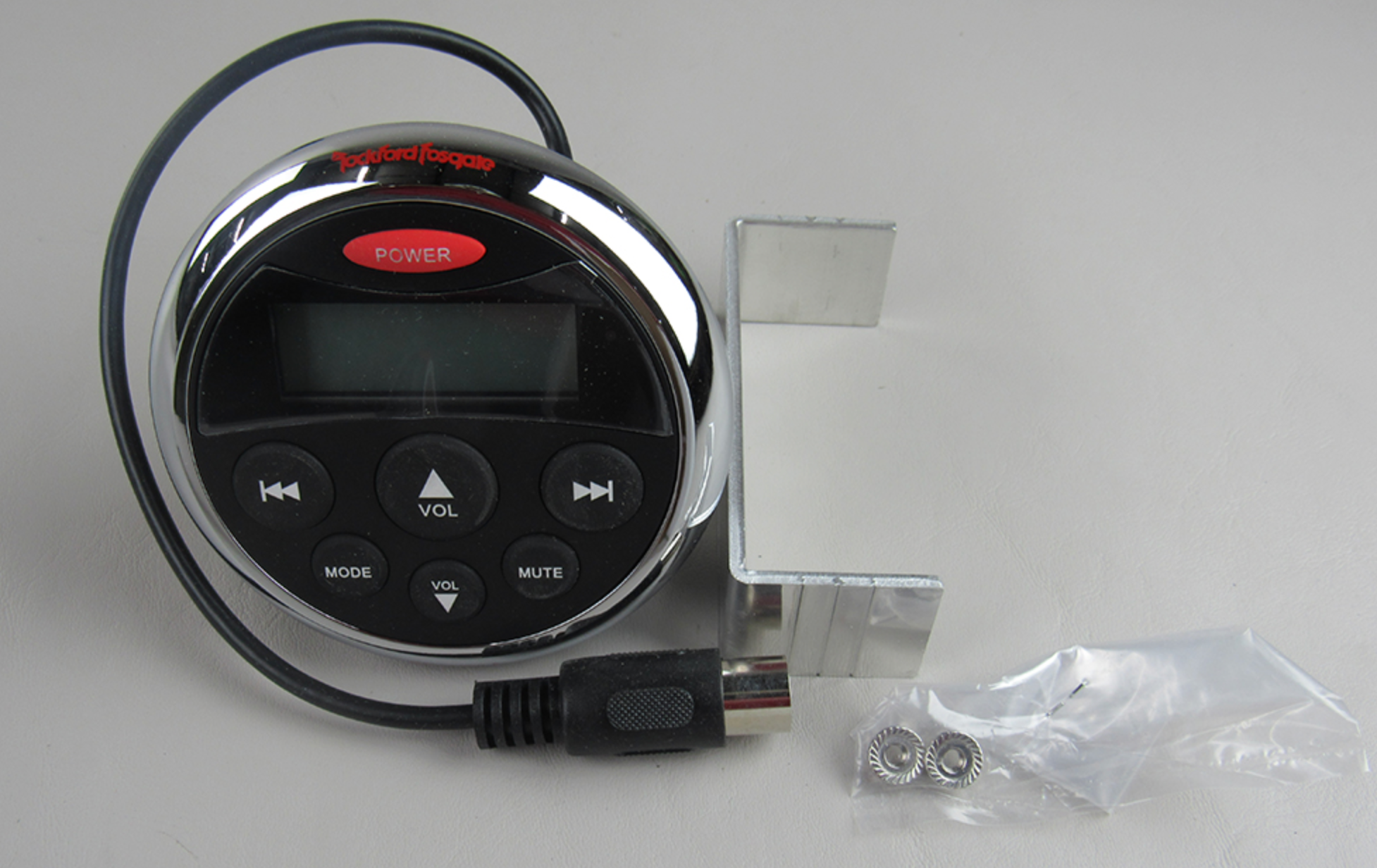 Malibu Boats Transom Rockford stereo remote