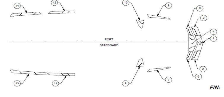 Axis Boats A20 Deck Track Kit
