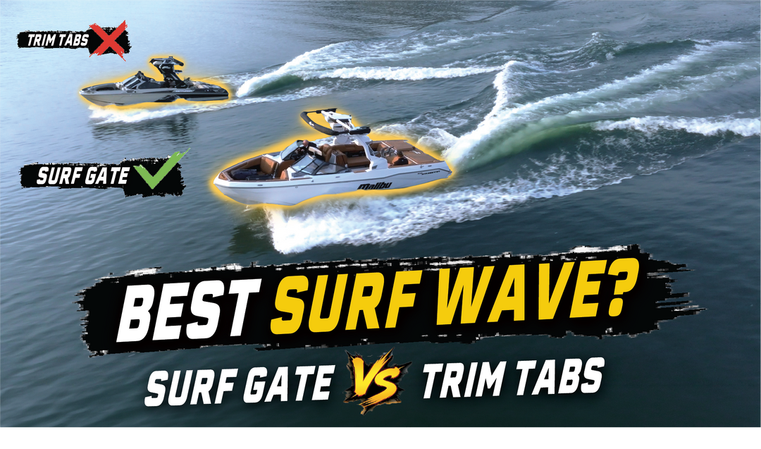 Best Wakesurf Boat: Why Malibu Surf Gate Beats Trim Tabs Every time