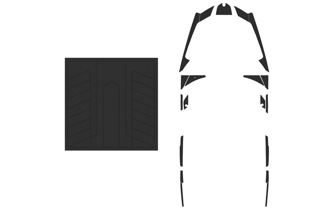 Black Axis A22 Soft Grip Top Deck Kit for &