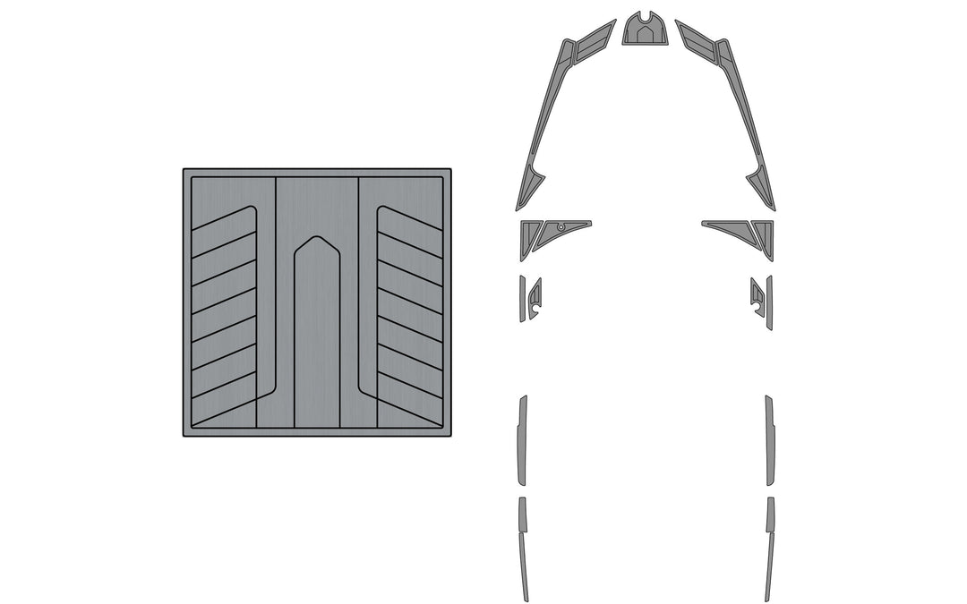 Diagram of Axis A22 Soft Grip Top Deck Kit for &