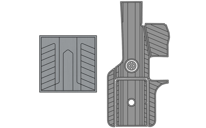 Diagram of Malibu 21VLX Soft Grip Kits for models &