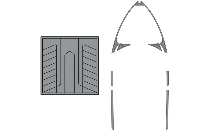 Diagram of Malibu 21VLX Soft Grip Kits for models &