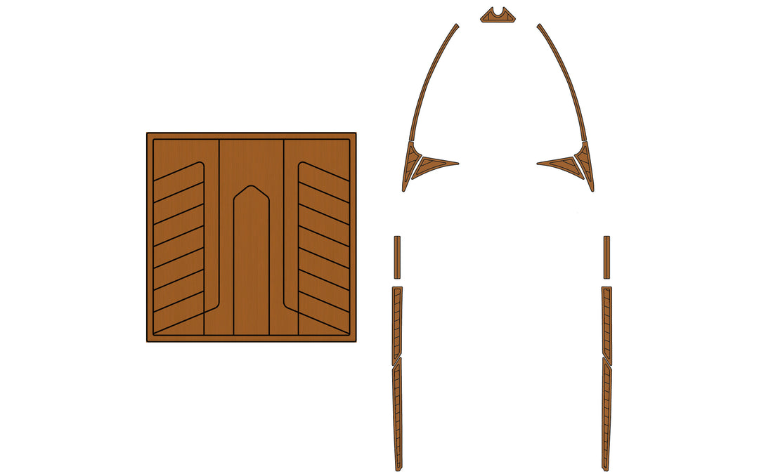 Diagram of Malibu 247LSV Soft Grip Kit components for 2010-2017, including grips, panels, and mounting hardware.