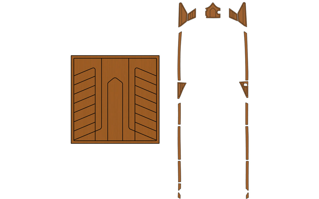 Diagram of Malibu 24 MXZ Soft Grip Kits for models &