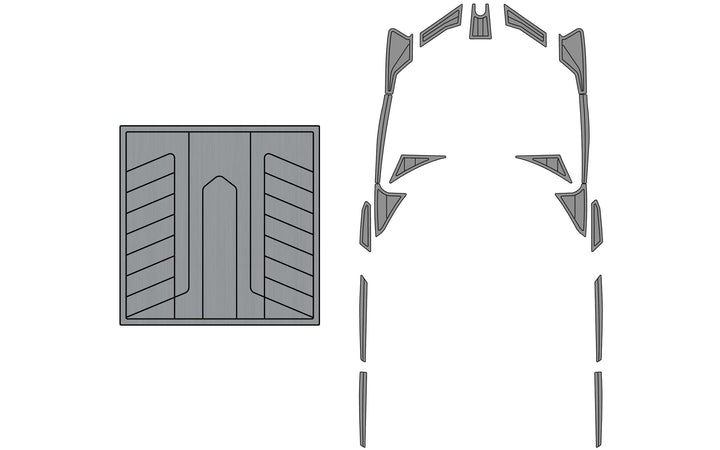 Diagram of Axis A22 Soft Grip Kits for models &