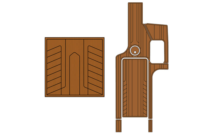 Diagram of Axis T23 Soft Grip Kits for 2015-2017 models, showing the soft grip overlay and internal mounting components.