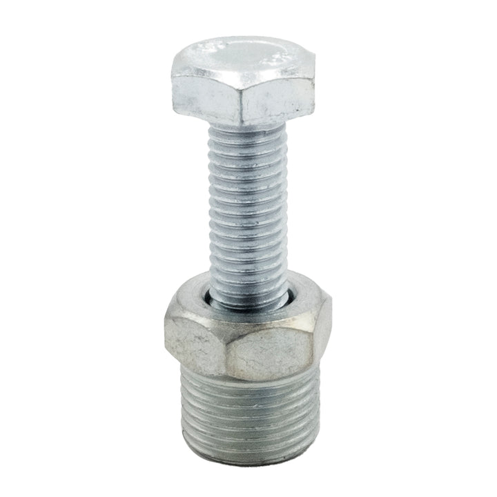 Johnson 812 Impeller Puller bolt with hex head and threaded shaft, used for removing impellers in mechanical applications.