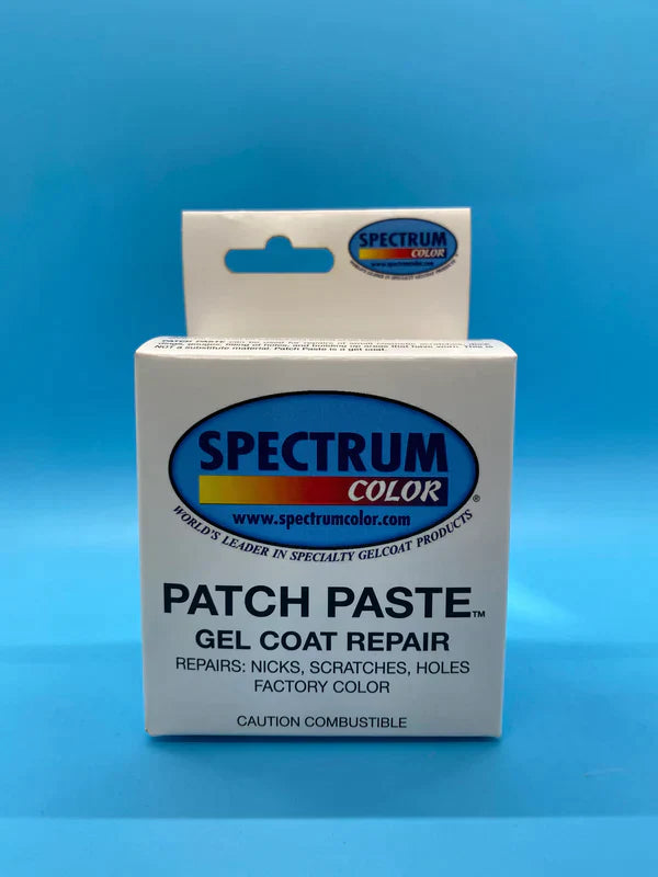 Spectrum Color Patch Paste Gel Coat Repair for Malibu/Axis Graphite, designed for nicks, scratches, and holes, 19-20 model years.