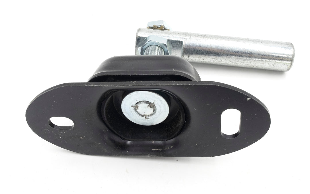 Front motor mount for Indmar 6.2L engine, featuring a black rubber insulator and metal mounting hardware.
