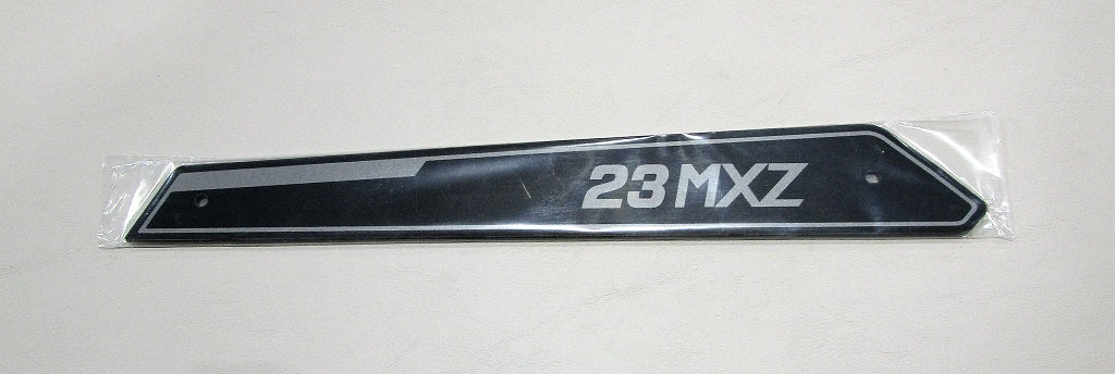 Malibu 23 MXZ Backlit Model Designator