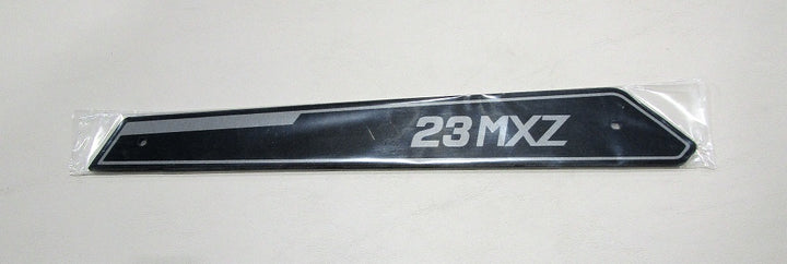 Malibu 23 MXZ Backlit Model Designator