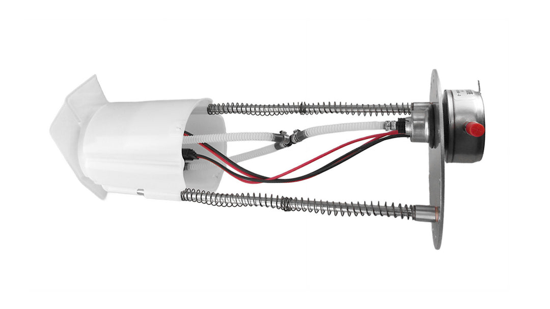 In-tank fuel pump designed for Malibu and Axis boats, delivering 60gph at 60psi, suitable for 13.75"-17" tanks.
