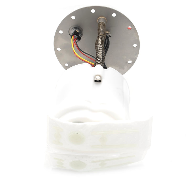 In-tank fuel pump for Malibu/Axis Gen4, featuring wiring, hoses, and mounting components.