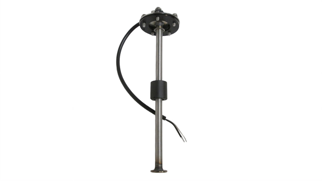 Malibu 9.5-inch Wema stainless steel sending unit for accurate fuel level readings in boats. Durable and reliable design.