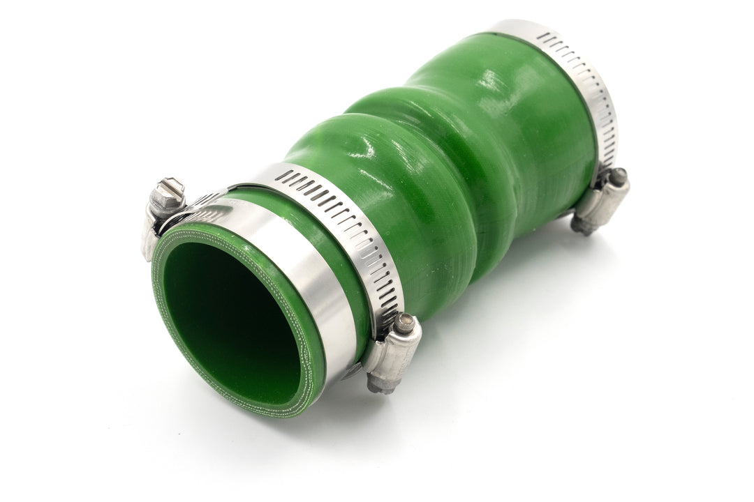 Green shaft seal with metal clamps, 1-1/4 inch size, OJ type, designed for industrial sealing applications.