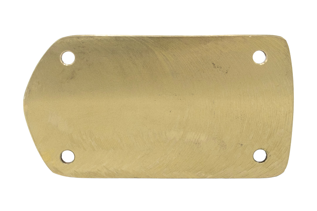 Malibu Shark Tracking Fin designed for enhanced stability and tracking on water, made from durable brass material.