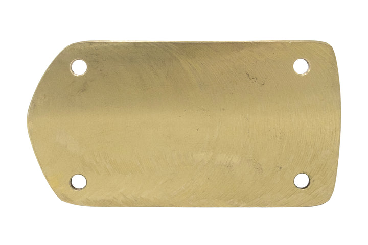 Malibu Shark Tracking Fin designed for enhanced stability and tracking on water, made from durable brass material.
