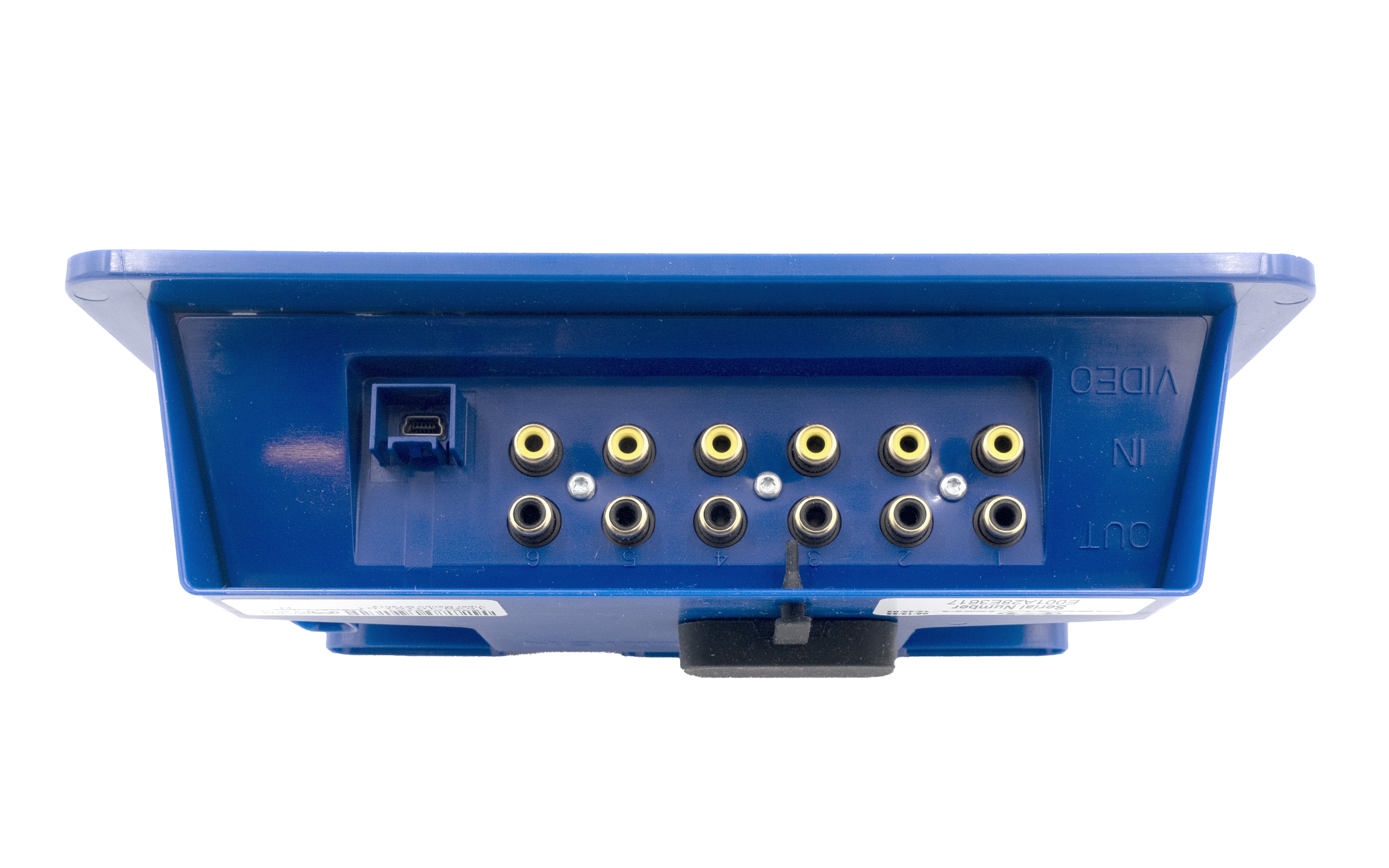 Blue Viper Module with multiple yellow and black RCA connectors, USB port, and labeled input/output ports for Maliview 09'-10'.