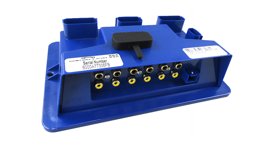 Blue Viper Module with multiple connectors, no chart plotting, designed for MEFI-6 engine control systems.