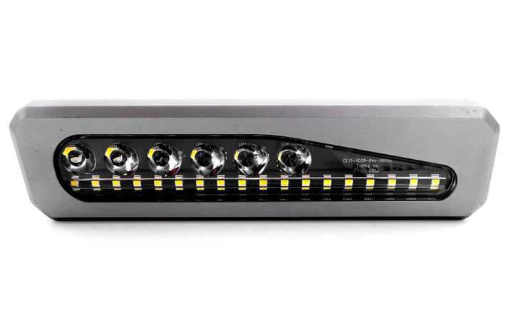 Starboard upper docking light for M240/M220, featuring multiple LED bulbs in a sleek, rectangular black housing.