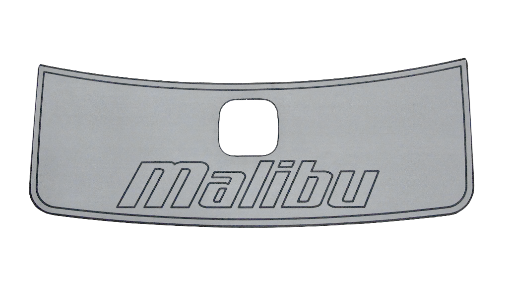 Malibu Response 2014-2016 swim deck pad featuring an access hatch and a sleek design for enhanced boating comfort.