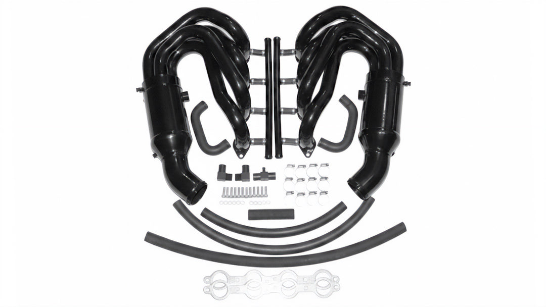 Complete kit for 6.0 L96 manifolds, including headers, pipes, and necessary installation hardware for optimal performance.