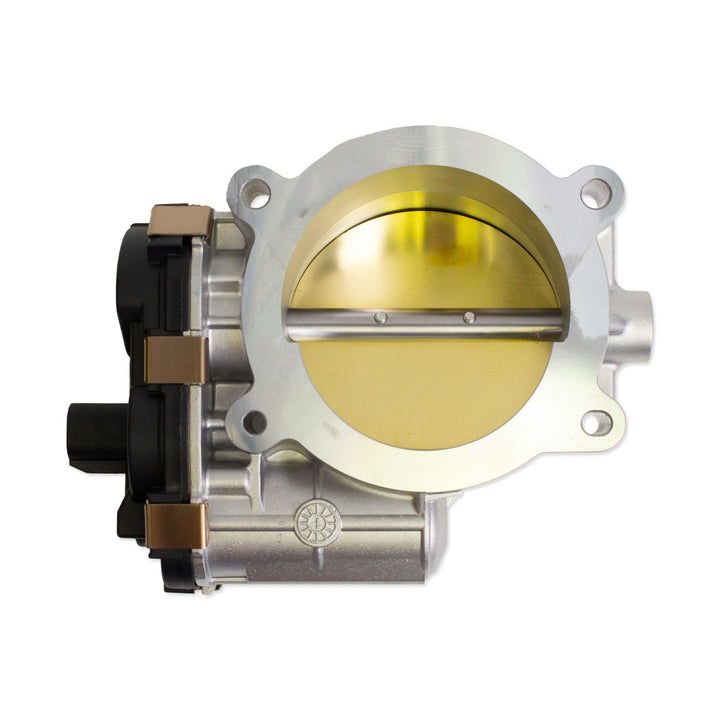 4 Bolt ETC Monovalve for precise throttle control in automotive engines, featuring a durable metal body and electronic actuator.