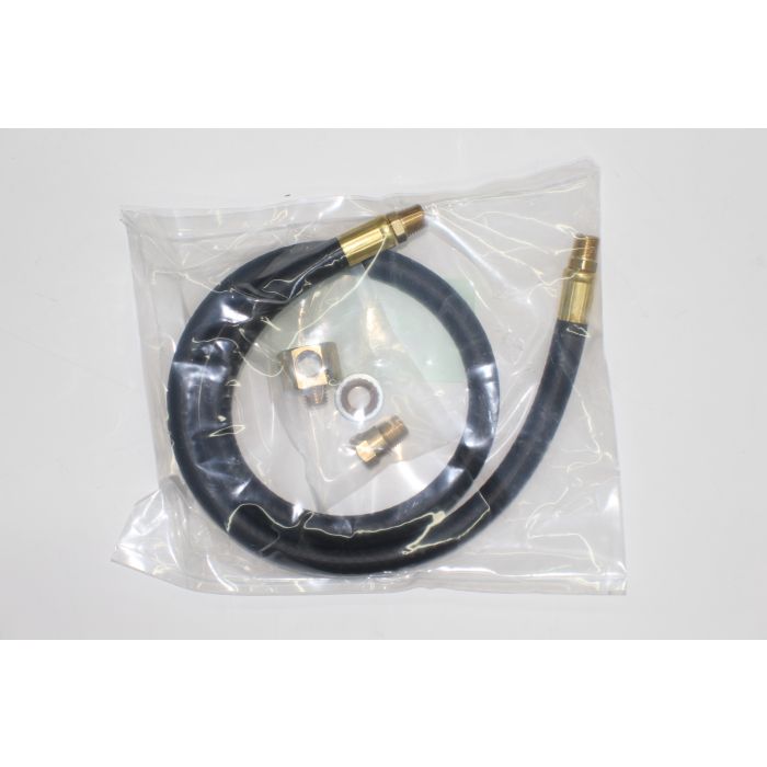 Indmar 5.7 Oil Drain Kit with hoses, fittings, and hardware for easy engine oil drainage and maintenance.