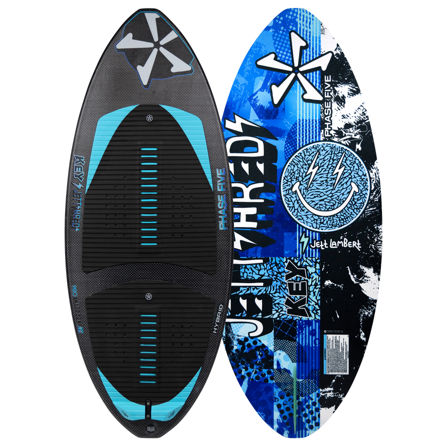 2026 Phase Five Key Jett Shreds Wakesurfer | Hybrid Carbon